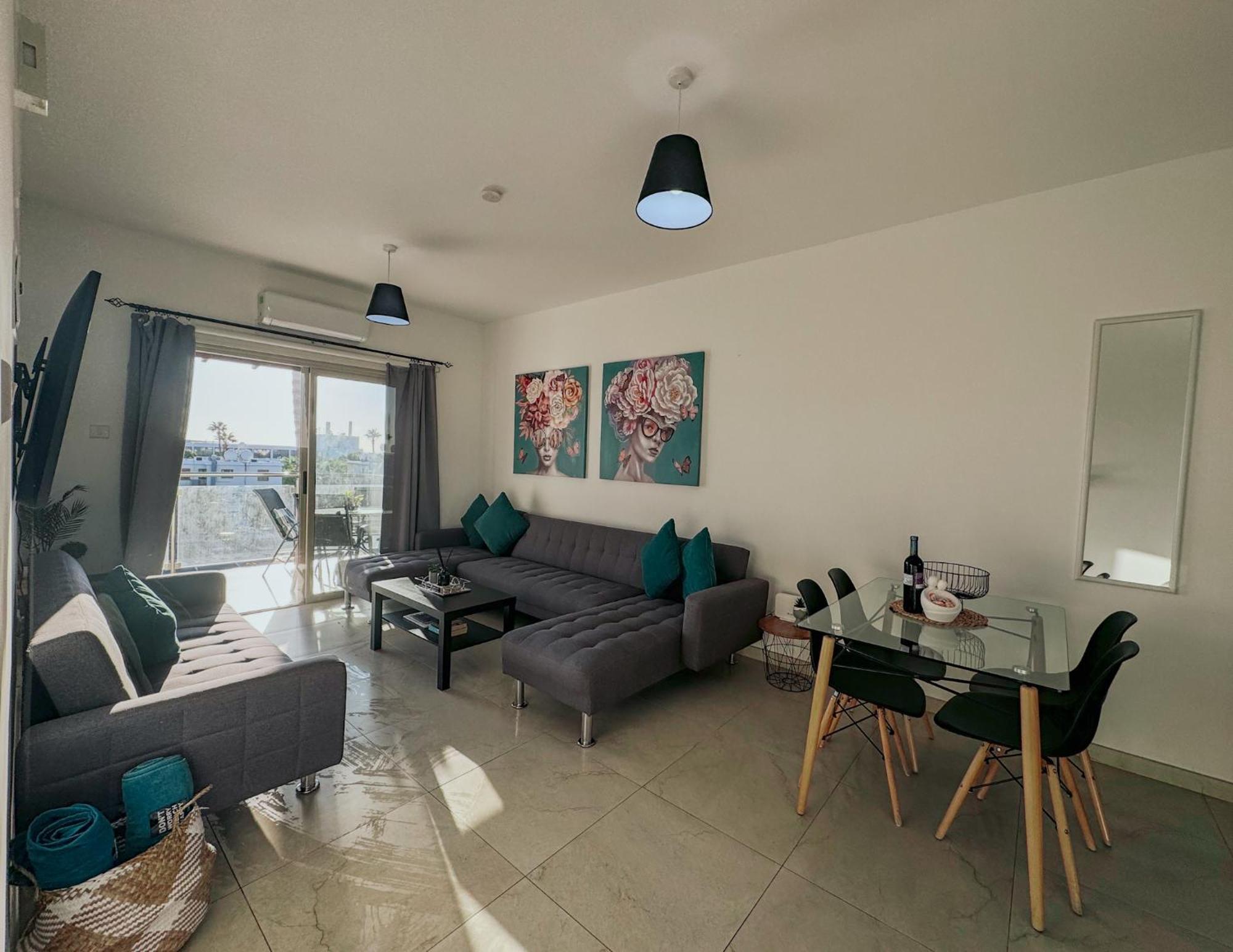 1B Seaside Orchid, Sea, Center Apartment Paphos ภายนอก รูปภาพ